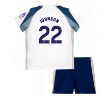 Tottenham Hotspur Brennan Johnson #22 Koszulka Podstawowa dzieci 2025-26 Krótki Rękaw (+ krótkie spodenki)